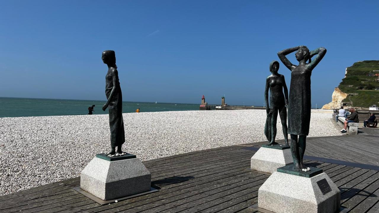 Le Maritime, Front De Mer Et Parking Sous-Terrain Fécamp Esterno foto